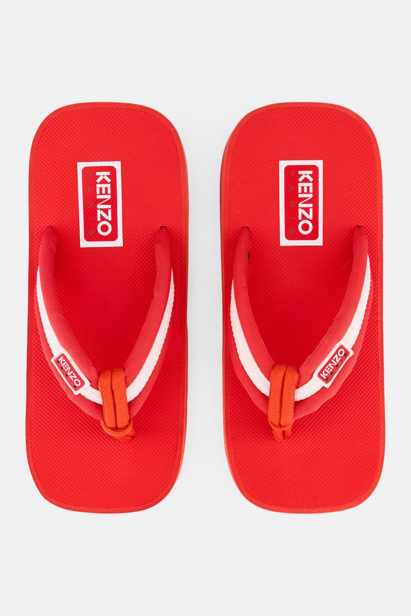 Kenzo Women Setta Slip On Flip Flop, Red - Image 2